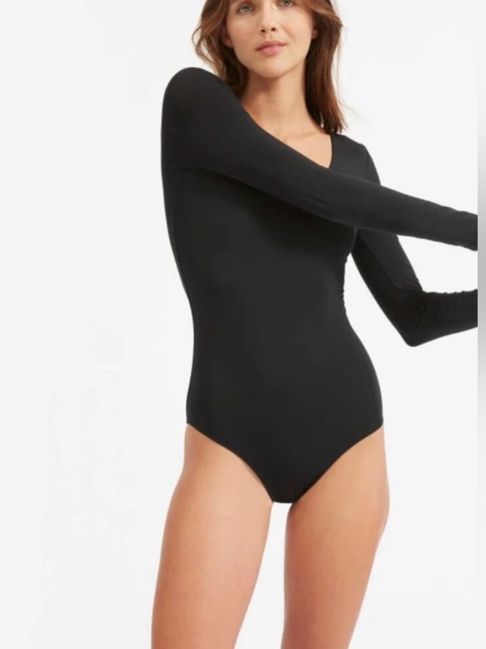 Everlane The Long-Sleeve V-Neck